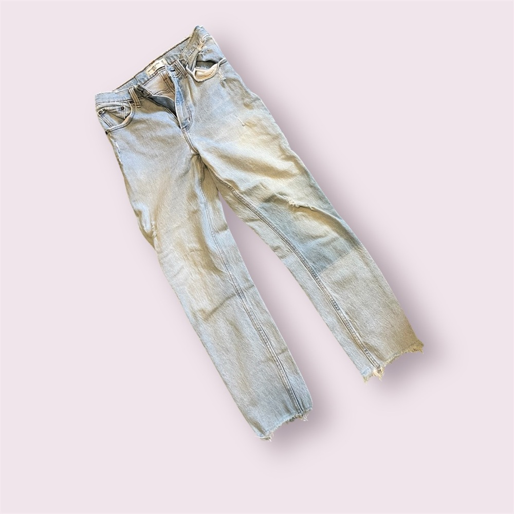 Abercrombie & Fitch Light Blue Women Jeans